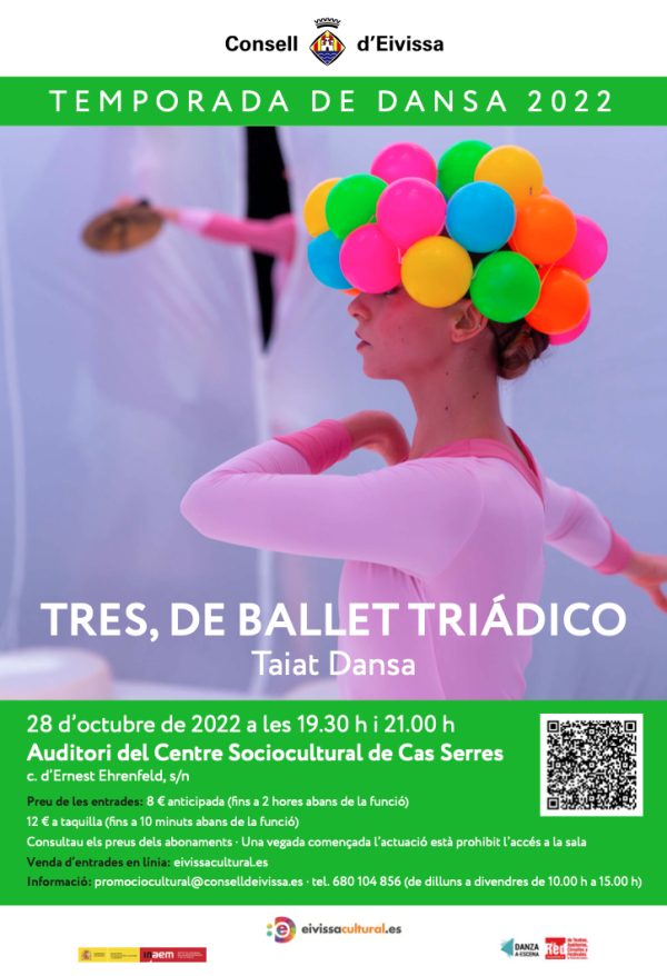 Danza: TRES, de Ballet Triádico